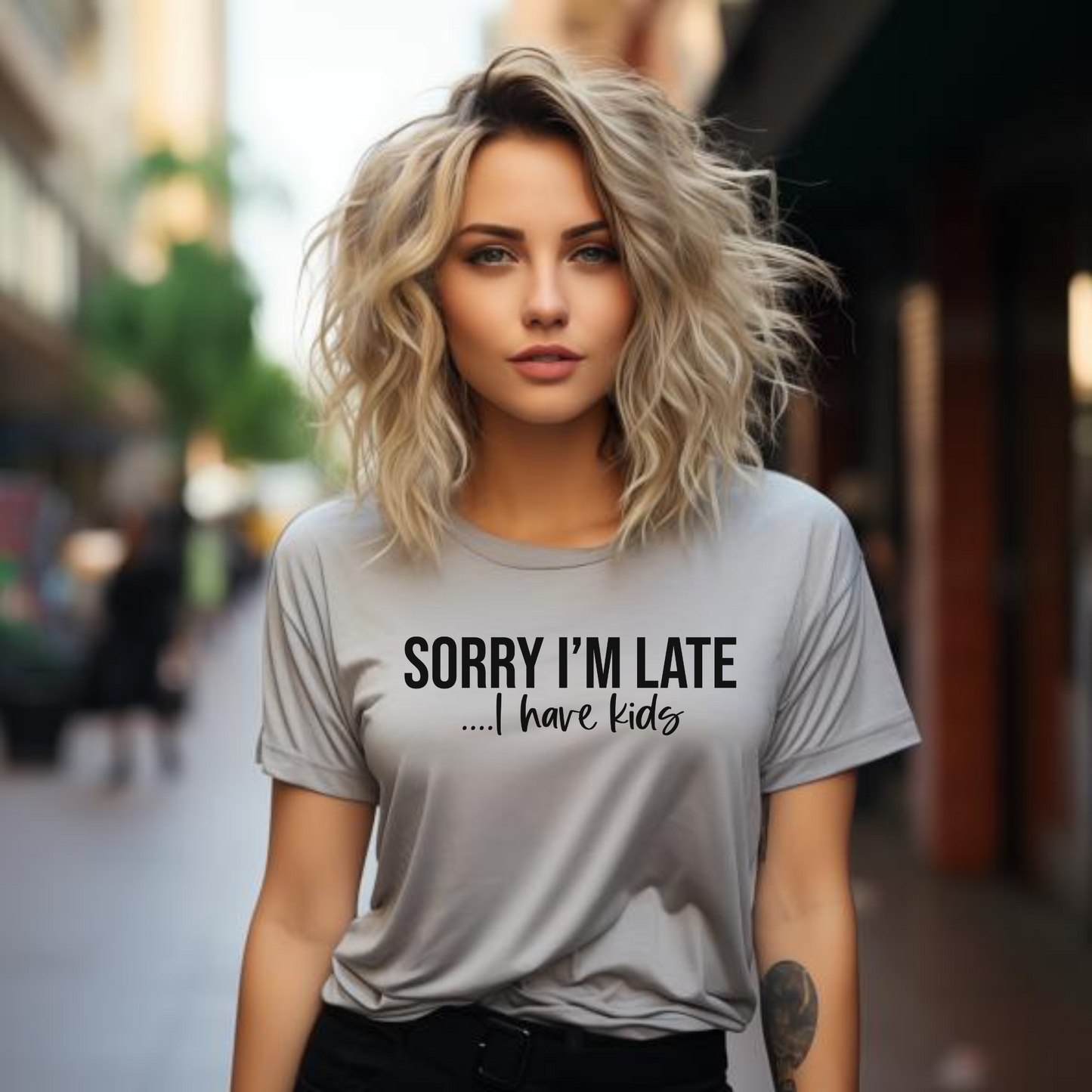 Sorry I'm late Tee