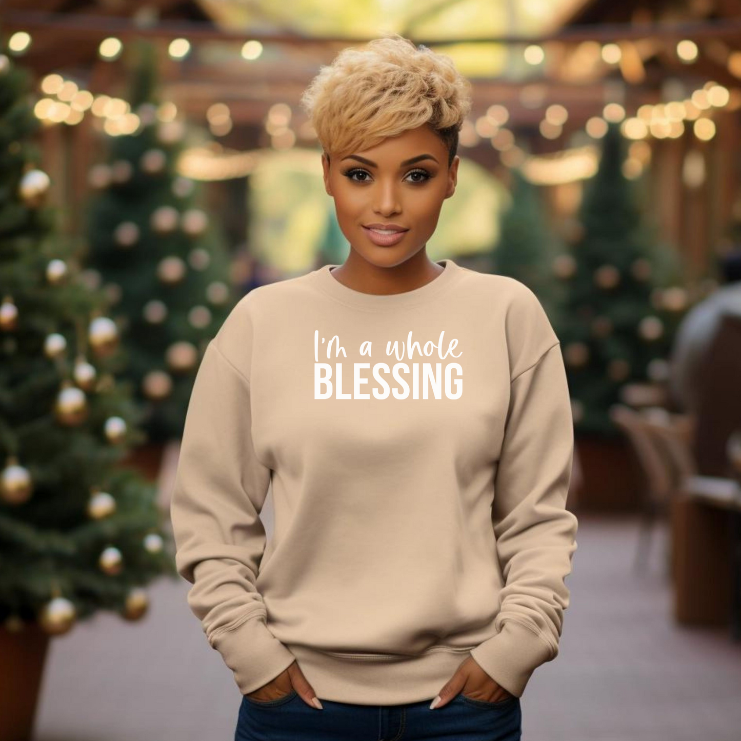 I’m A Whole Blessing Sweatshirt