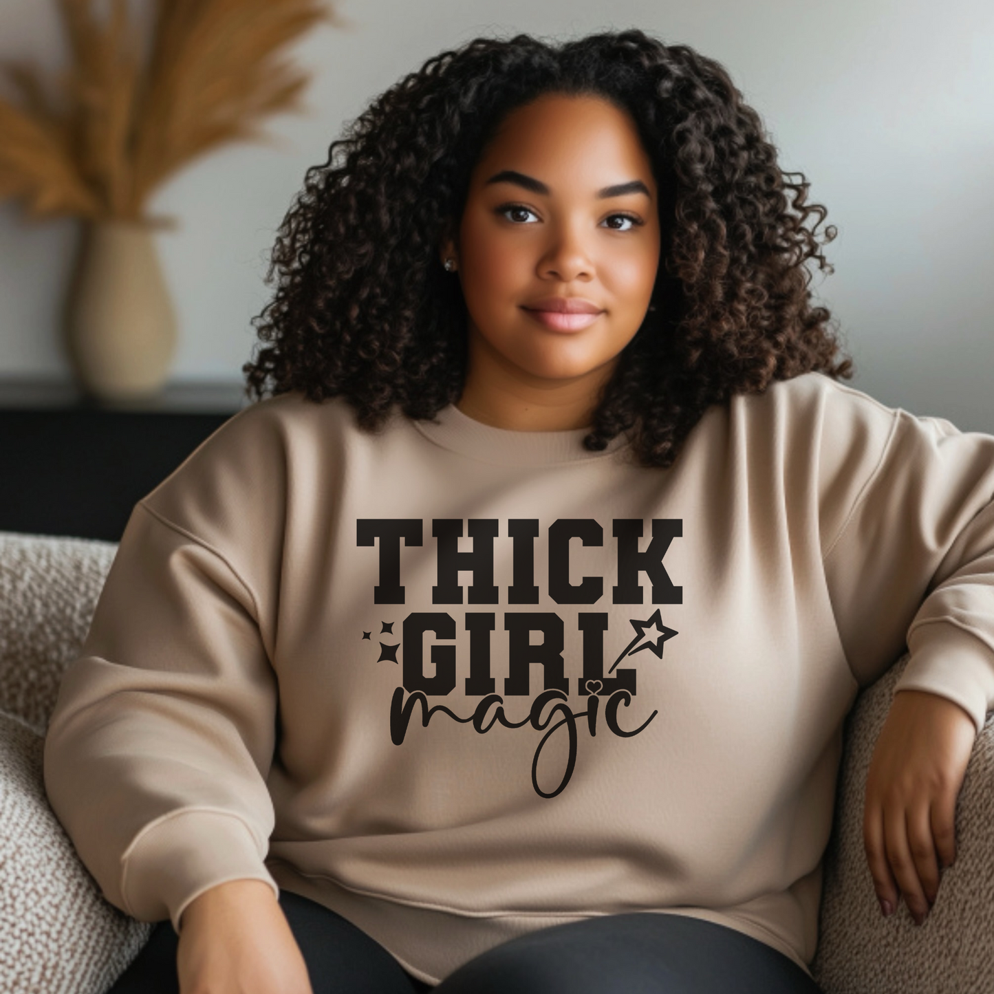Thick Girl Magic Sweatshirt