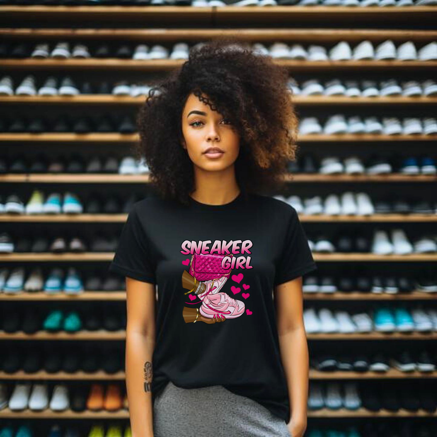 Sneaker Girl Tee