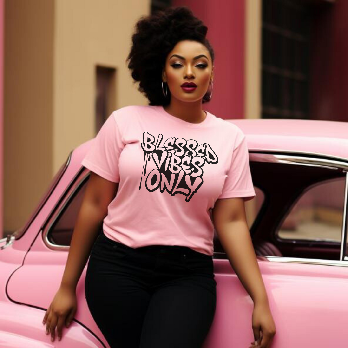 Blessed Vibes Only Tee