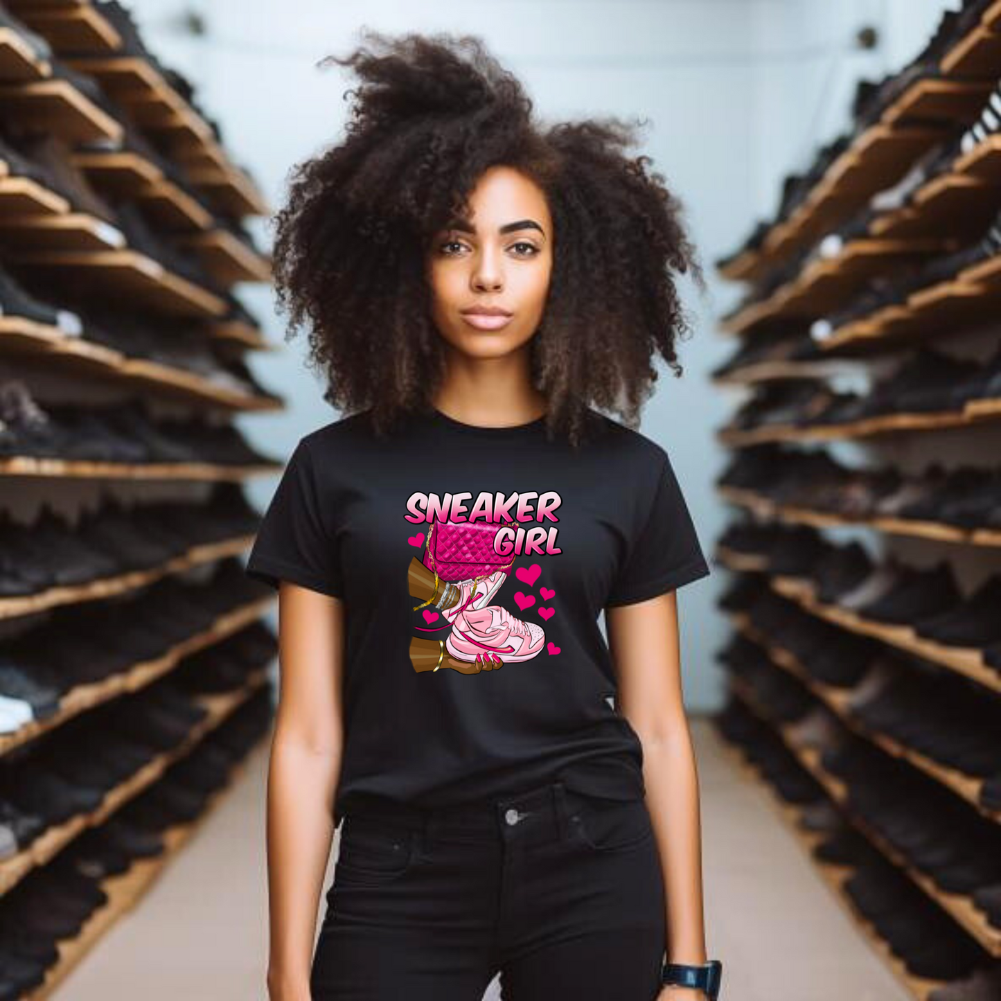 Sneaker Girl Tee
