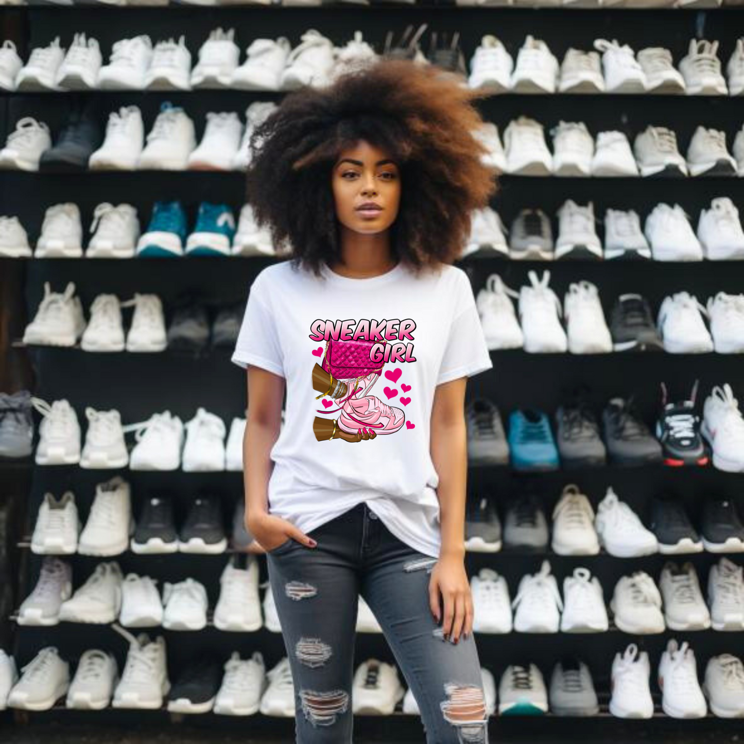 Sneaker Girl Tee
