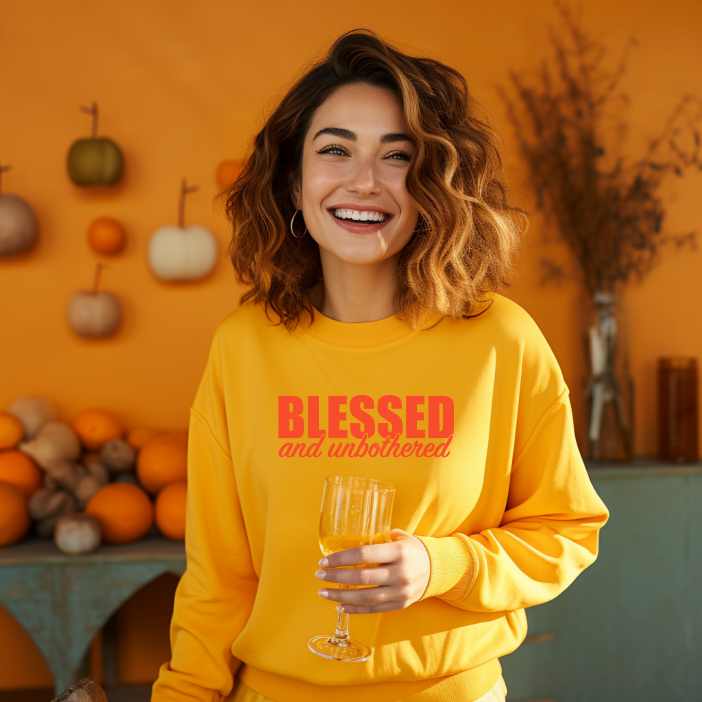 Blessed & Unbothered Swearshirt