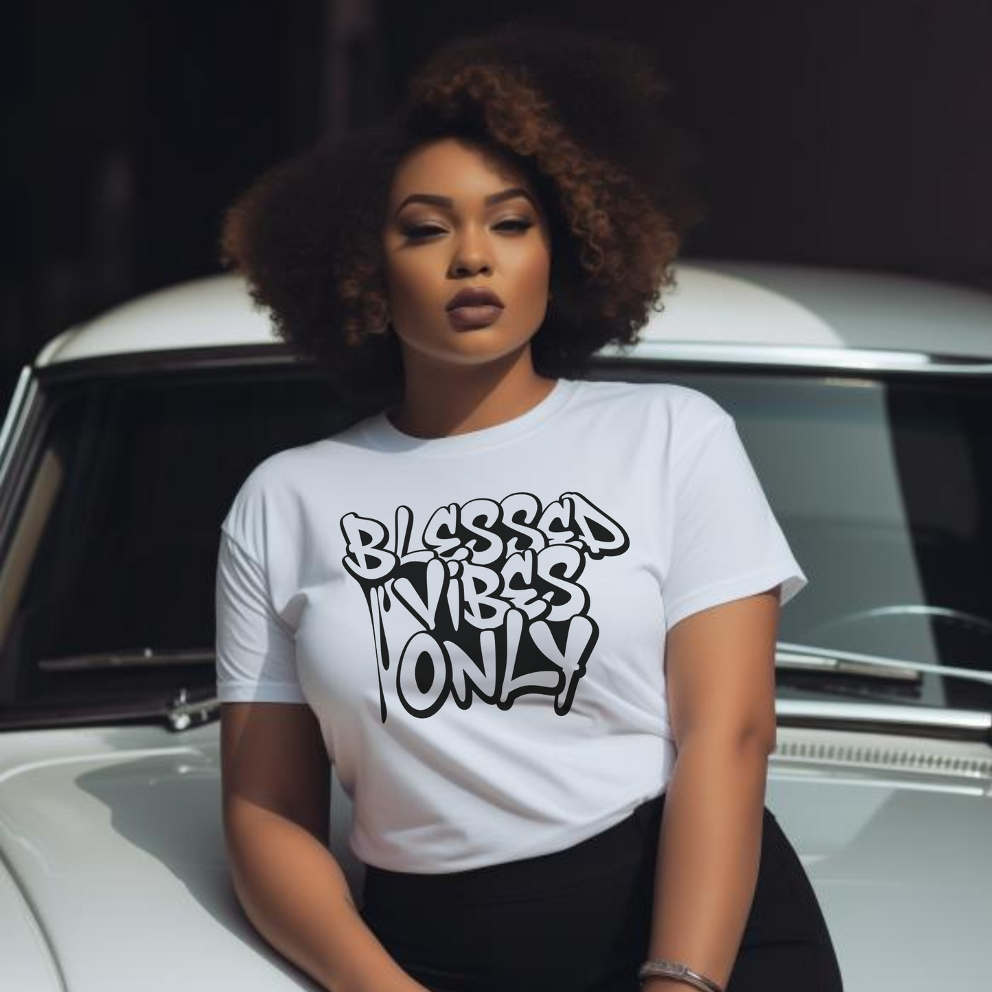 Blessed Vibes Only Tee