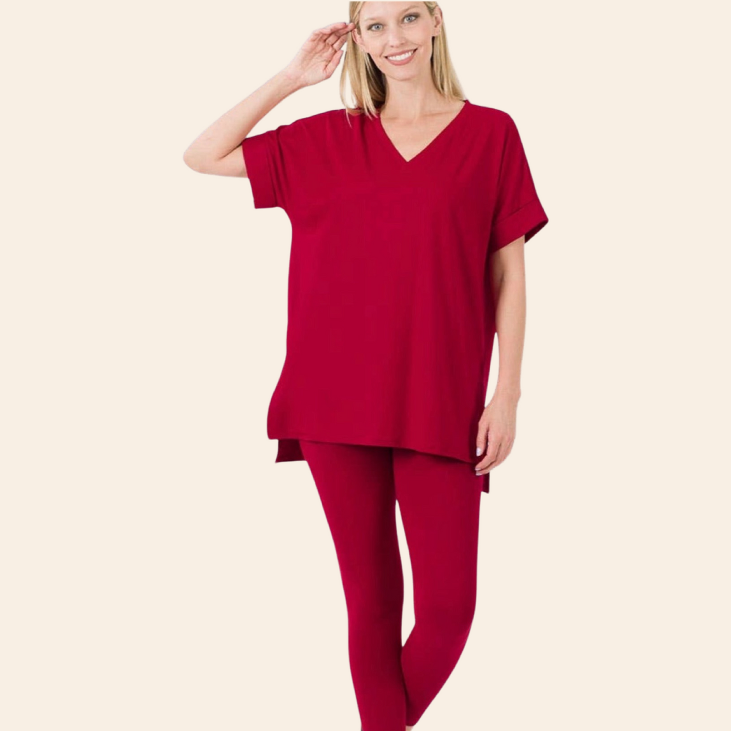 Marie Set | Regular Size Leggings Set