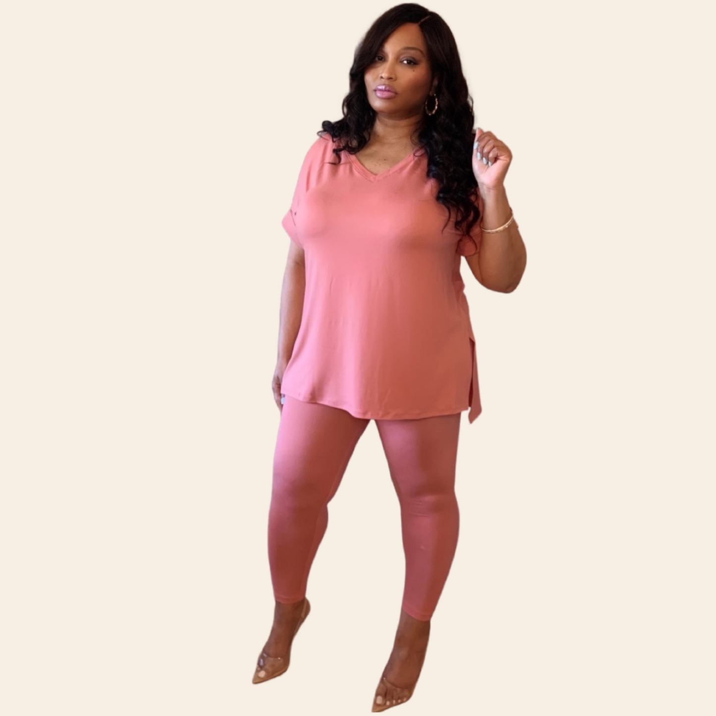 Marie Set | Regular Size Leggings Set