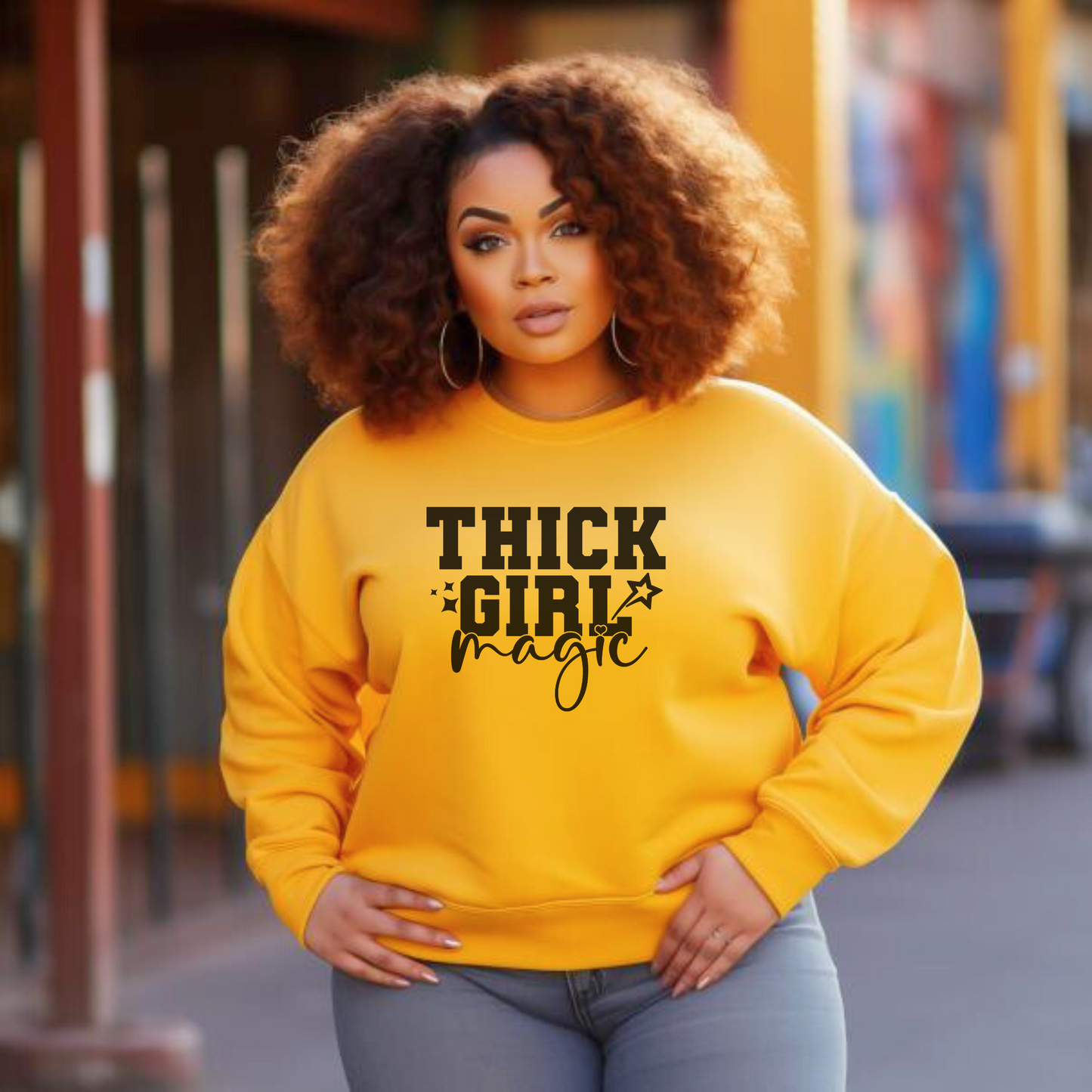 Thick Girl Magic Sweatshirt