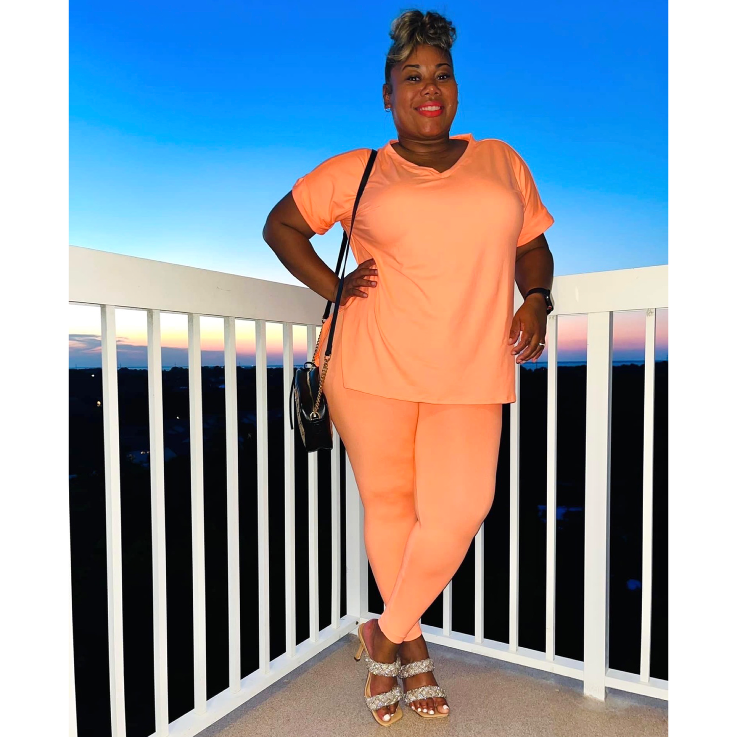 Marie Set | Plus Size Two Piece Legging Set