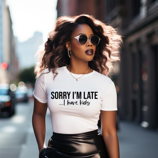 Sorry I'm late Tee