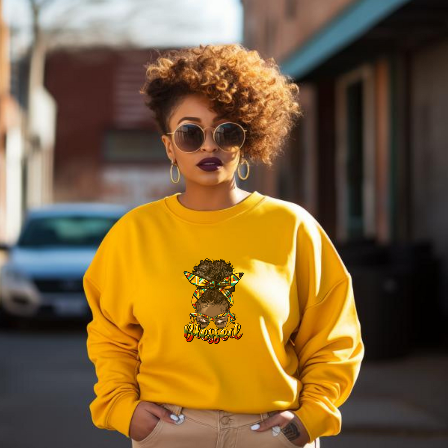 Blessed Sweatshirt She s Fly Boutique