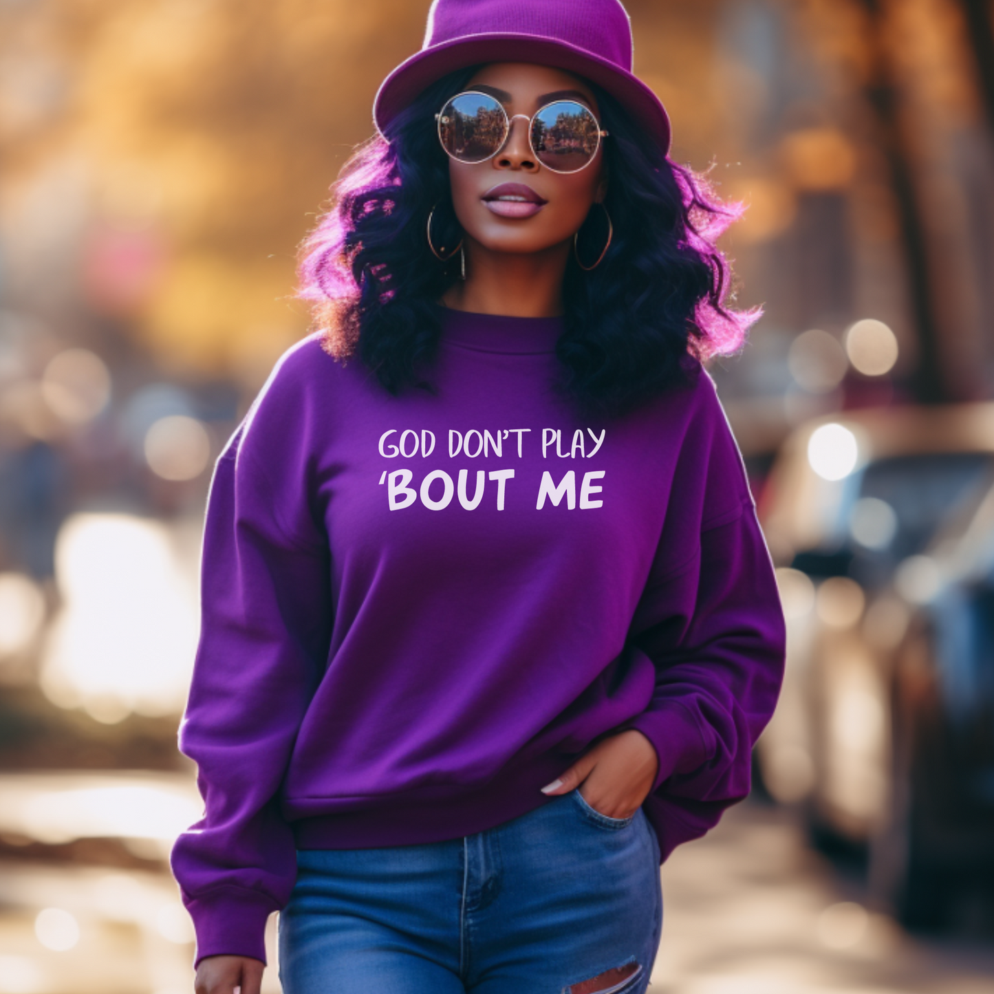 God don’t play about me Sweatshirt