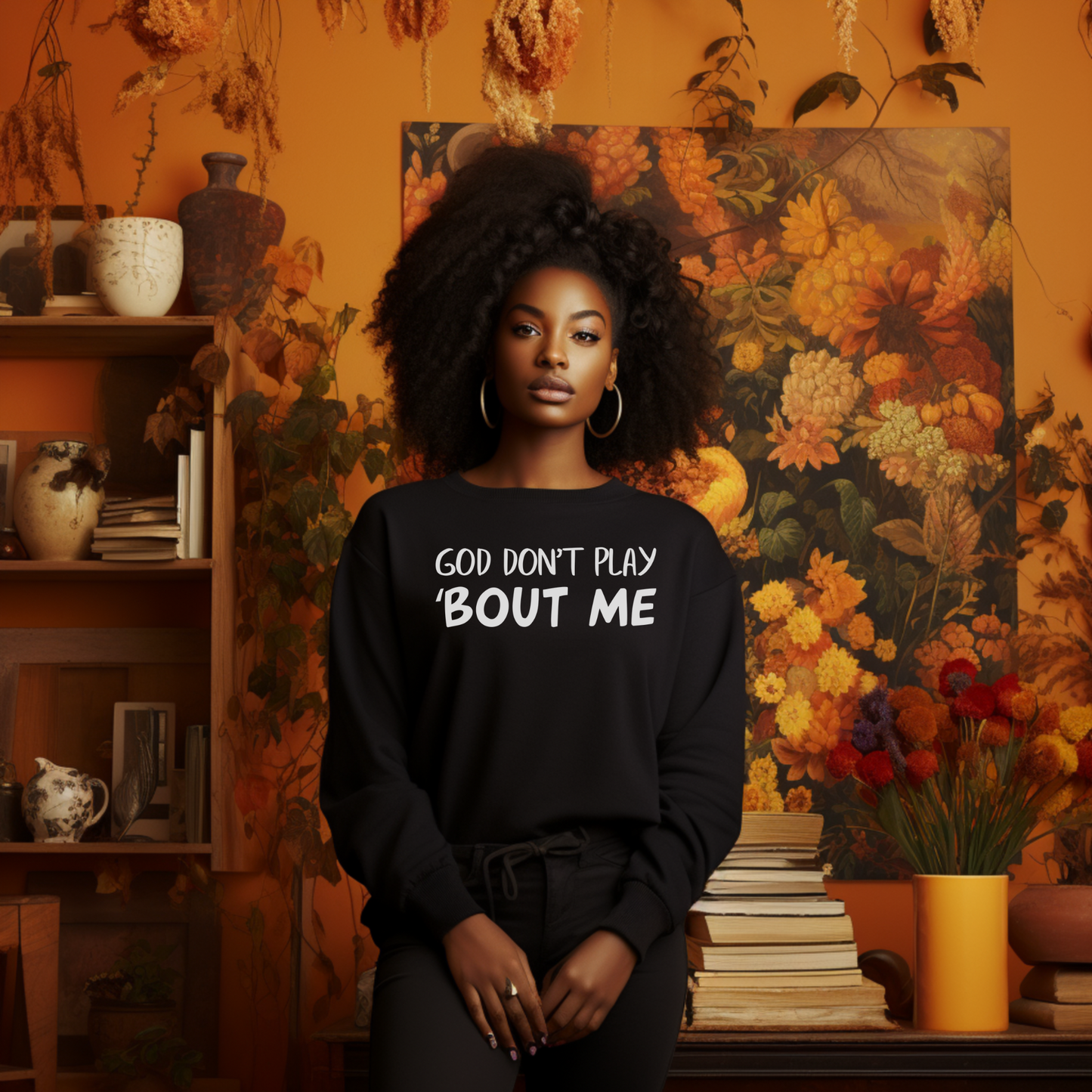 God don’t play about me Sweatshirt