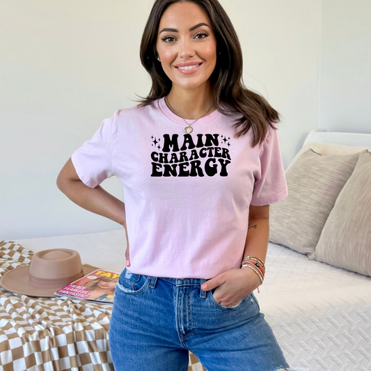 Main Character Energy Tee