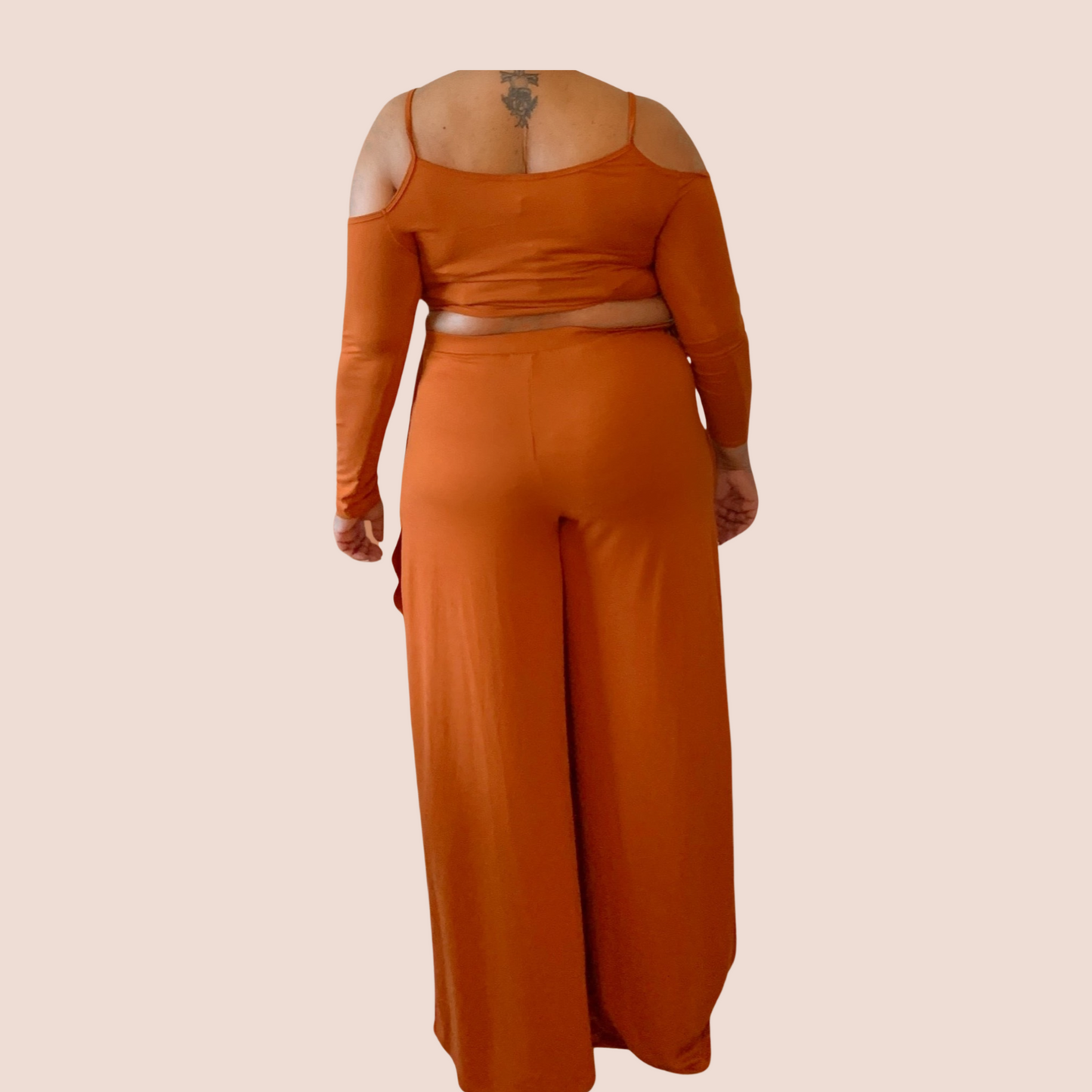 Raine Set | Plus Size Wide legged Pant Suit